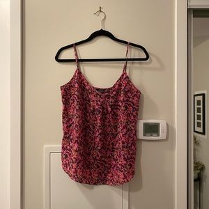 ARITZIA - TALULA - pink floral print camisole
